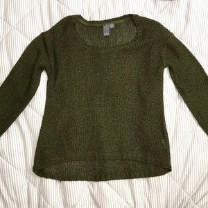 Dark green/ brown sweater